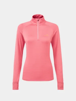 RONHILL Wmn's Tech Winter 1/2 Zip Salsa/Mango