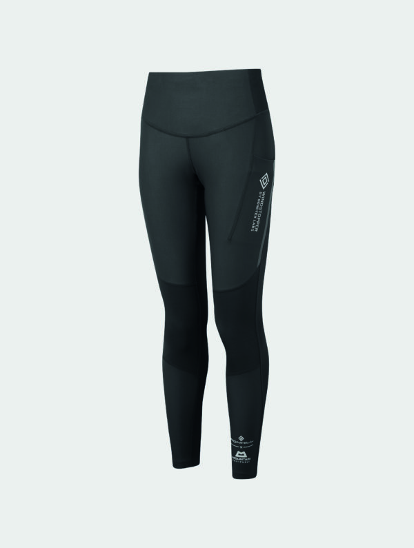 RONHILL Wmn's Tech Gore-Tex Windstopper Tight All Black