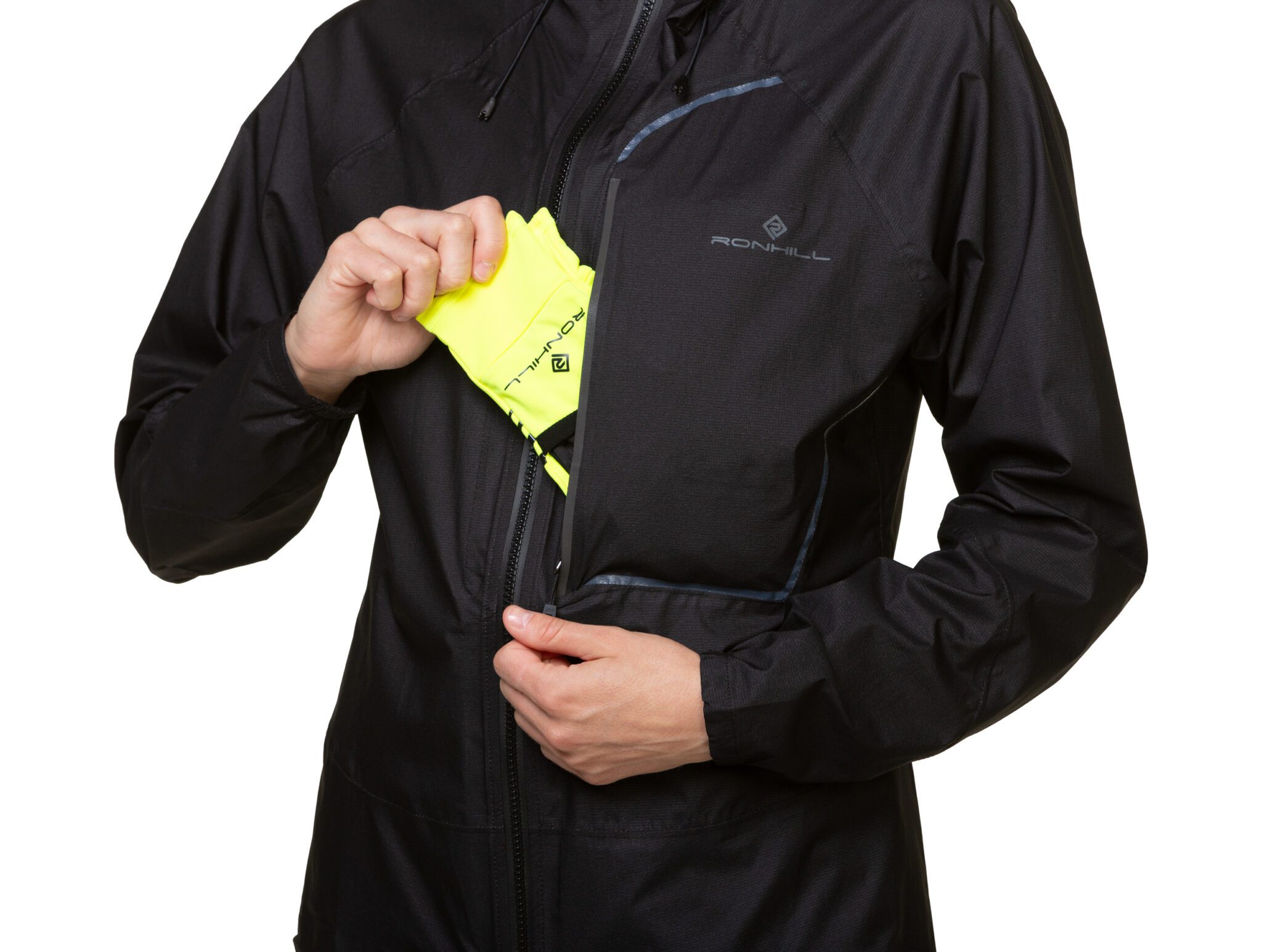 Ronhill Αδιάβροχο Jacket Tech Fortify Γυναικείο Μαύρο - Image 11