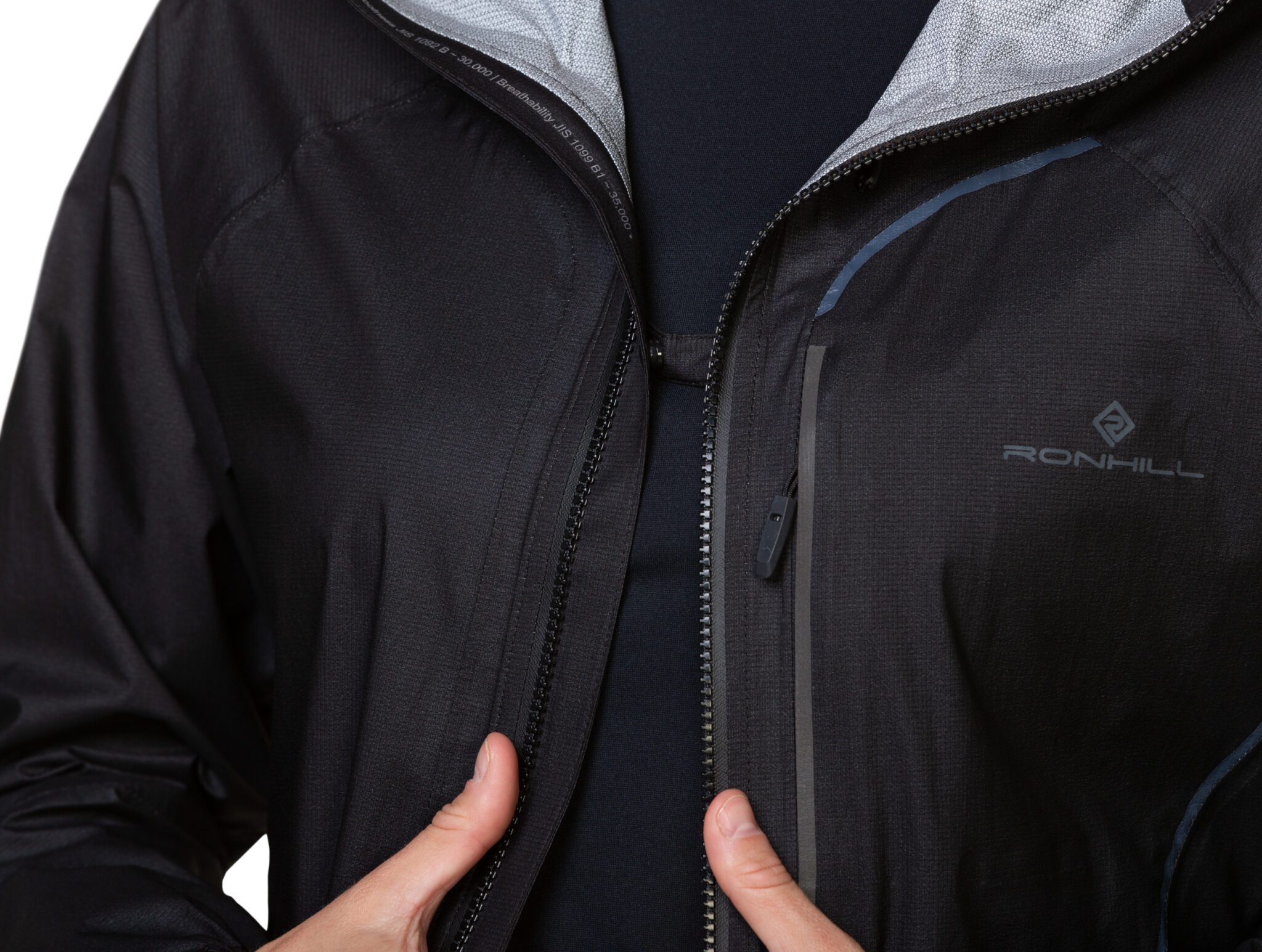 Ronhill Αδιάβροχο Jacket Tech Fortify Γυναικείο Μαύρο - Image 2