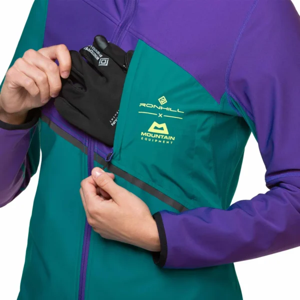 RONHILL Γυναικείο Tech Gore-Tex Windstopper Jacket Marine/Regal Purple - Image 2
