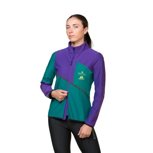RONHILL Γυναικείο Tech Gore-Tex Windstopper Jacket Marine/Regal Purple - Image 4