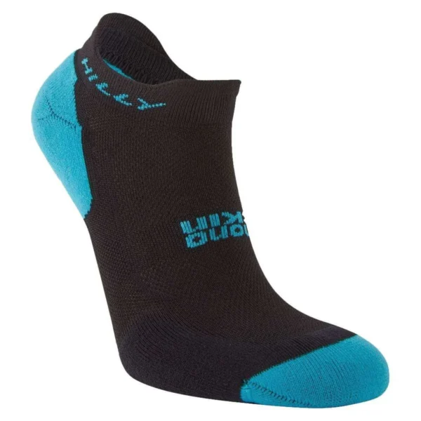 HILLY Active Socklet Min White/Black/Peacock 2-Ζευγάρια - Image 3