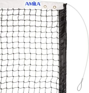 AMILA Δίχτυ Tennis Πλεχτό 2,5mm (Κατάλληλο για αγώνες) 44946