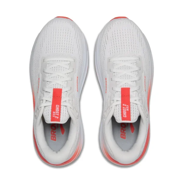 Brooks Ghost Max 2 Γυναικεία Άσπρο - Image 3