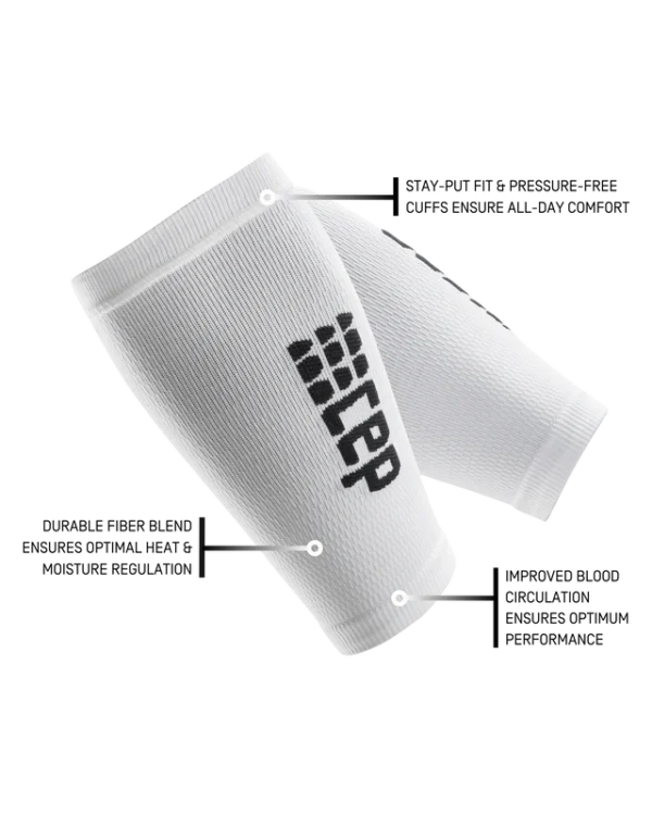 Cep Μανίκια Συμπίεσης forearm sleeves, white/black, unisex - Image 4