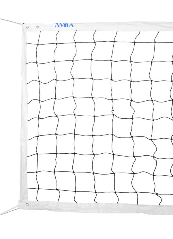 AMILA Δίχτυ Volley 2,5mm με Ξύλο 44925