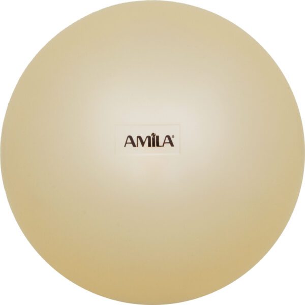 AMILA Μπάλα Ρυθμικής Γυμναστικής 16,5cm, Εκρού 47968 - Image 3