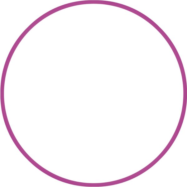 AMILA Χούλα-Χουπ 70cm - Φ19mm - 260gr, Φούξια 48026