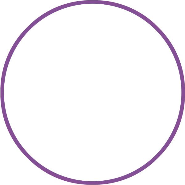 AMILA Χούλα-Χουπ 70cm - Φ19mm - 260gr, Μωβ 48027