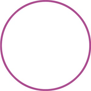 AMILA Χούλα-Χουπ 70cm - Φ19mm - 175gr, Φούξια 48056