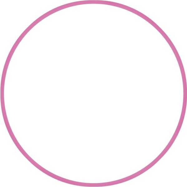 AMILA Χούλα-Χουπ 70cm - Φ19mm - 260gr, Ροζ 48158