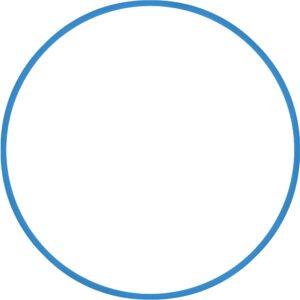 AMILA Χούλα-Χουπ 60cm - Φ18mm - 155gr, Μπλε 48166