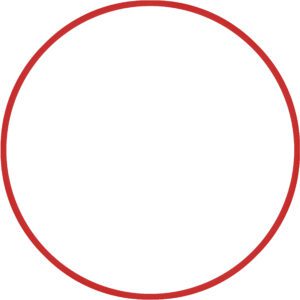 AMILA Χούλα-Χουπ 60cm - Φ18mm - 155gr, Κόκκινο 48168