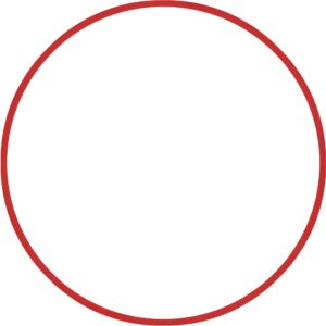 AMILA Χούλα-Χουπ 60cm - Φ18mm - 155gr, Κόκκινο 48168