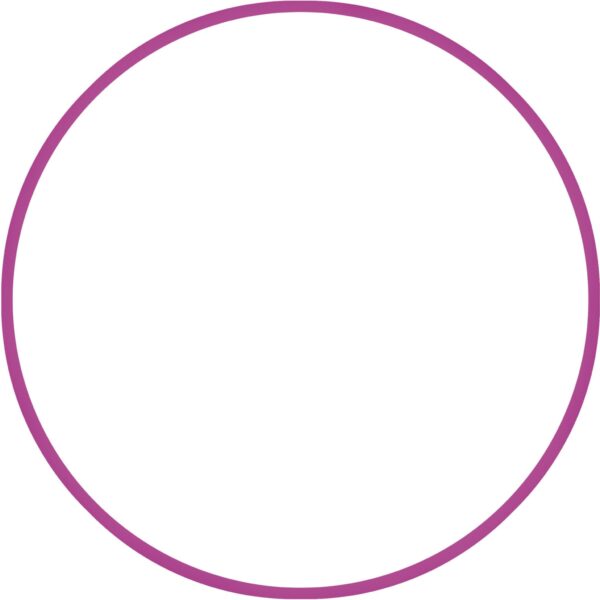 AMILA Χούλα-Χουπ 60cm - Φ18mm - 155gr, Φούξια 48169