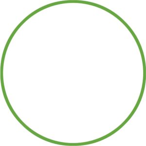 AMILA Χούλα-Χουπ 60cm - Φ18mm - 155gr, Πράσινο 48170