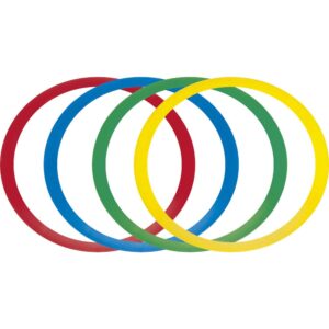 AMILA Δαχτυλίδια Επιτάχυνσης Σετ 10 Τεμαχίων Κόκκινο 48592