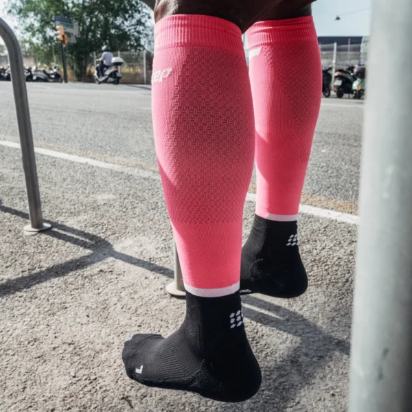 Cep Κάλτσες Συμπίεσης The Run Socks Tall, v4, pink/black Γυναικείες - Image 3