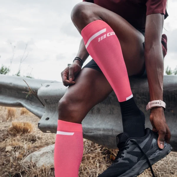 Cep Κάλτσες Συμπίεσης The Run Socks Tall, v4, pink/black Γυναικείες - Image 4