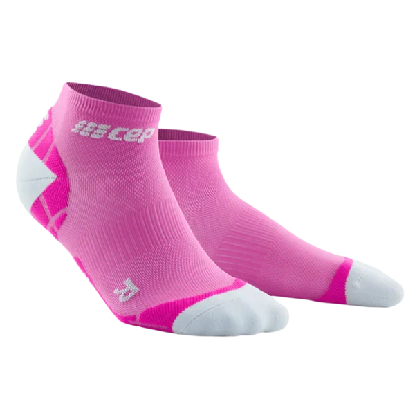 Cep ultralight low-cut socks, pink/light grey, Γυναικείες