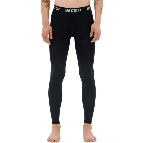 Cep Ανδρικά Κολάν συμπίεσης Αποκατάστασης recovery compression tights, v3, black