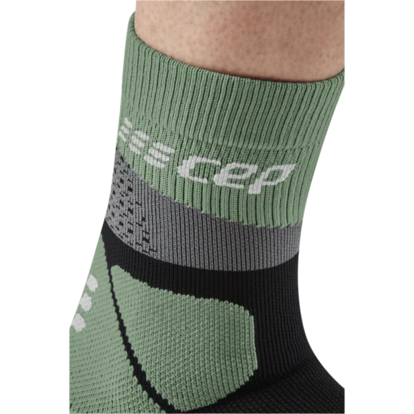 Cep max cushion socks, hiking, mid cut, grey/mint, men - Image 2