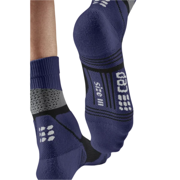 Cep max cushion socks, hiking, mid cut, grey/purple, women - Image 3