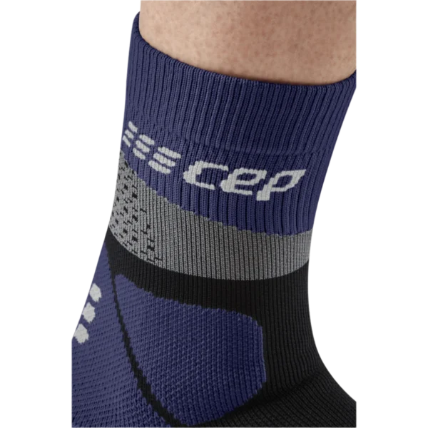 Cep max cushion socks, hiking, mid cut, grey/purple, women - Image 5