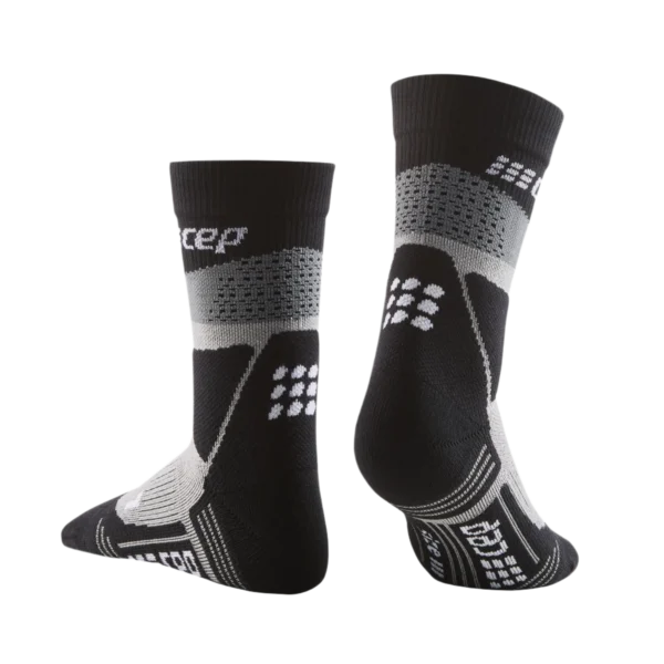 Cep max cushion socks, hiking, mid cut, grey/black, men - Image 2