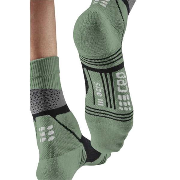 Cep max cushion socks, hiking, mid cut, grey/mint, women - Image 4