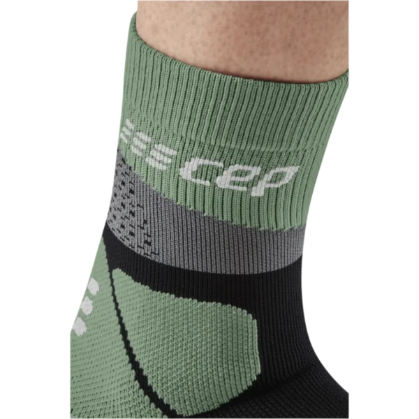 Cep max cushion socks, hiking, mid cut, grey/mint, women - Image 6