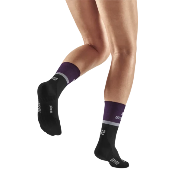 Cep the run socks, mid cut, v4, violet/black, Γυναικείες - Image 3
