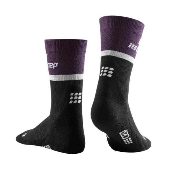 Cep the run socks, mid cut, v4, violet/black, Γυναικείες - Image 5