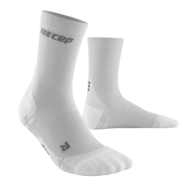 Cep ultralight short socks, carbon white, Ανδρικές