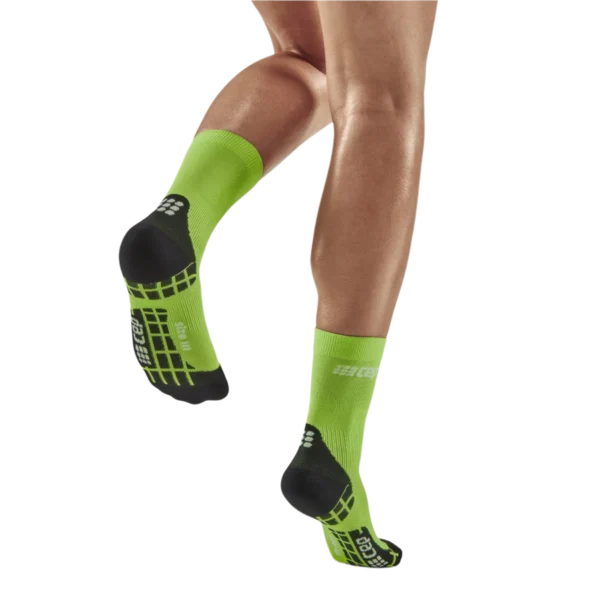 Cep ultralight short socks, flash green/black, Ανδρικές - Image 5