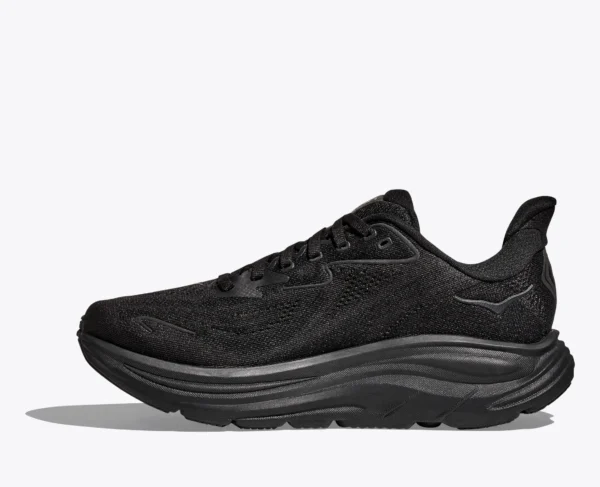 Hoka  Γυναικεία Clifton 10 Μαύρο - Image 8