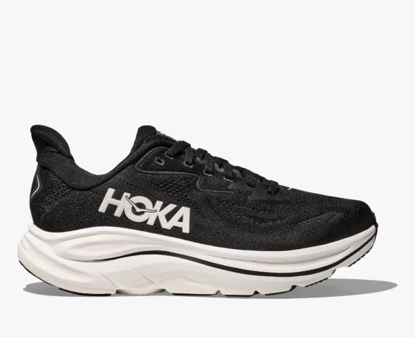 Hoka Γυναικεία Clifton 10 BWHT-BLACK / WHITE - Image 2