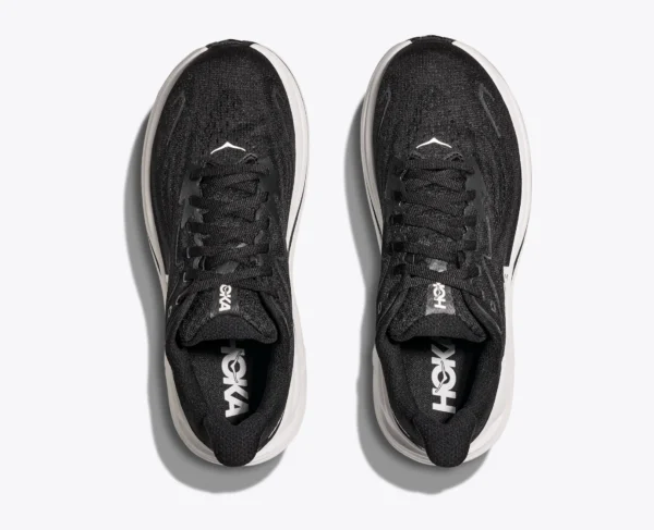 Hoka Γυναικεία Clifton 10 BWHT-BLACK / WHITE - Image 4