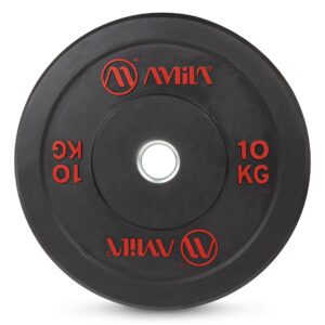 AMILA Δίσκος AMILA Black R Bumper Slim 50mm 10Kg 84832