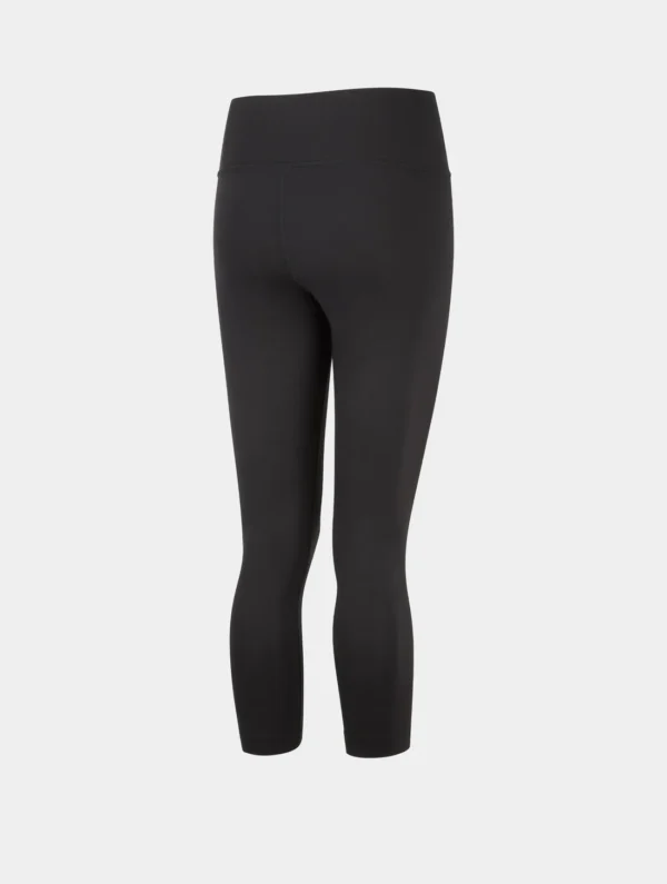 RONHILL Wmn's Core Crop Tight RH-00681 Black/Bright White - Image 5