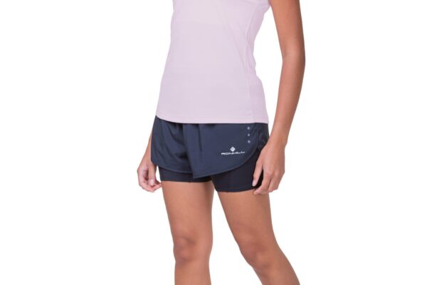 RONHILL Γυναικείο Σορτσάκι Core Twin Short Μαύρο - Image 8