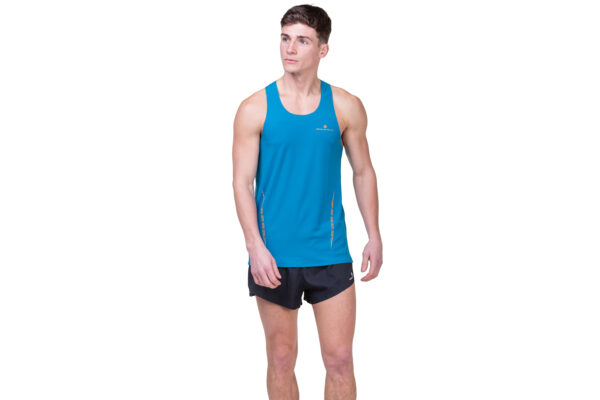 RONHILL Ανδρικό Αγωνιστικό Αμάνικο Tech Race Vest Μπλε - Image 4