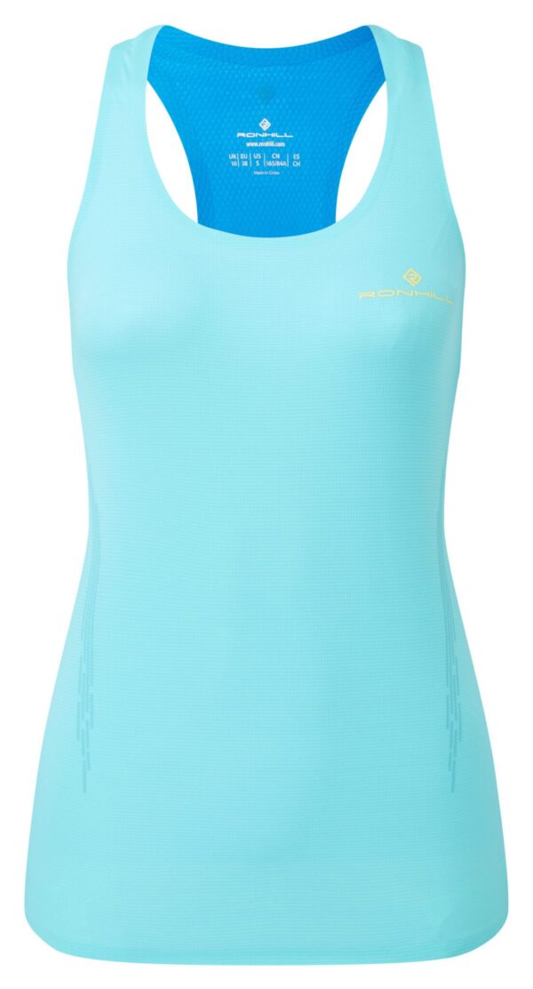 RONHILL Γυναικείο Μπλουζάκι Tech Race Vest Rh-01139 Aquamint/Blue