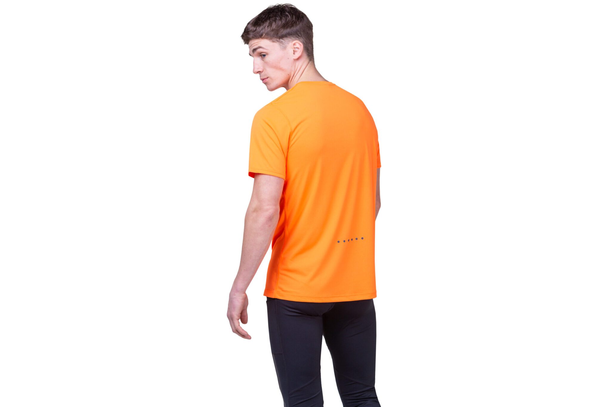 RONHILL Ανδρικό Μπλουζάκι Core S/S Tee Rh-01153 Fluo Orange/Legion - Image 6