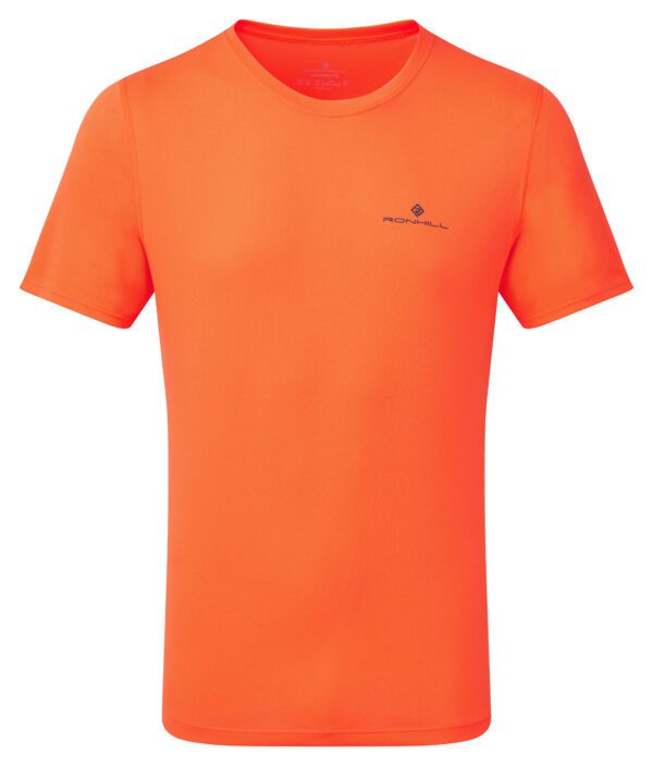 RONHILL Ανδρικό Μπλουζάκι Core S/S Tee Rh-01153 Fluo Orange/Legion