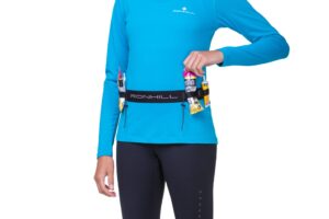 RONHILL Ζώνη για Τρέξιμο Race Number Belt Black