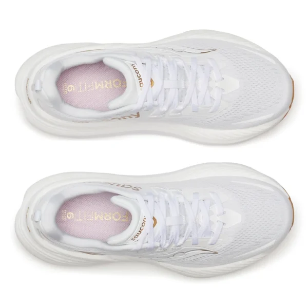 SAUCONY Γυναικείο Hurricane 24 S10933 Λευκό/Χρυσό - Image 3