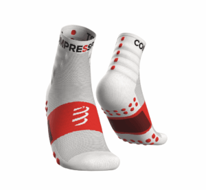 Compressport TRAINING Κάλτσες 2 Ζευγάρια Λευκό