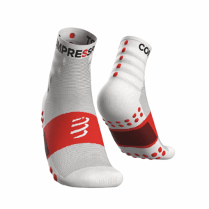 Compressport TRAINING Κάλτσες 2 Ζευγάρια Λευκό